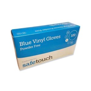 RDK Mobility TM Blue Vinyl Gloves Nitrile Examination