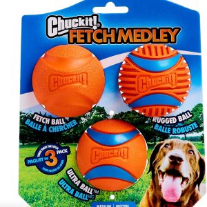 ChuckIt! Ultra Ball Dog Toy Ball Durable Rubber Dog Ball High Bounce Floating Chuck It Launcher Compatible Toy Balls, Small