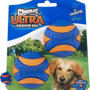 ChuckIt! Ultra Ball Dog Toy, Durable High Bounce Floating Rubber Dog Ball