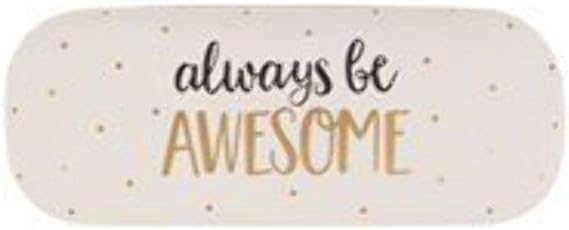 Sass & Belle Metallic Monochrome Awesome Glasses Case