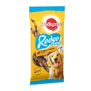 Pedigree Rodeo Duos - Dog Treats - with Chicken and bacon - 70 Sticks (Pack of 10)