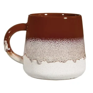Sass & Belle Mojave Glaze Chocolate Brown Mug