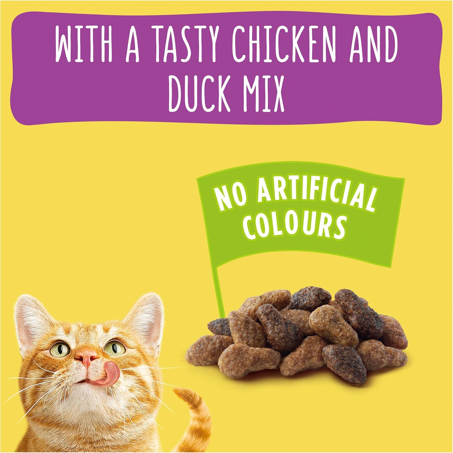 Go-Cat Adult Chicken & Duck Dry Cat Food 10kg (Packaging may vary) - Image 2