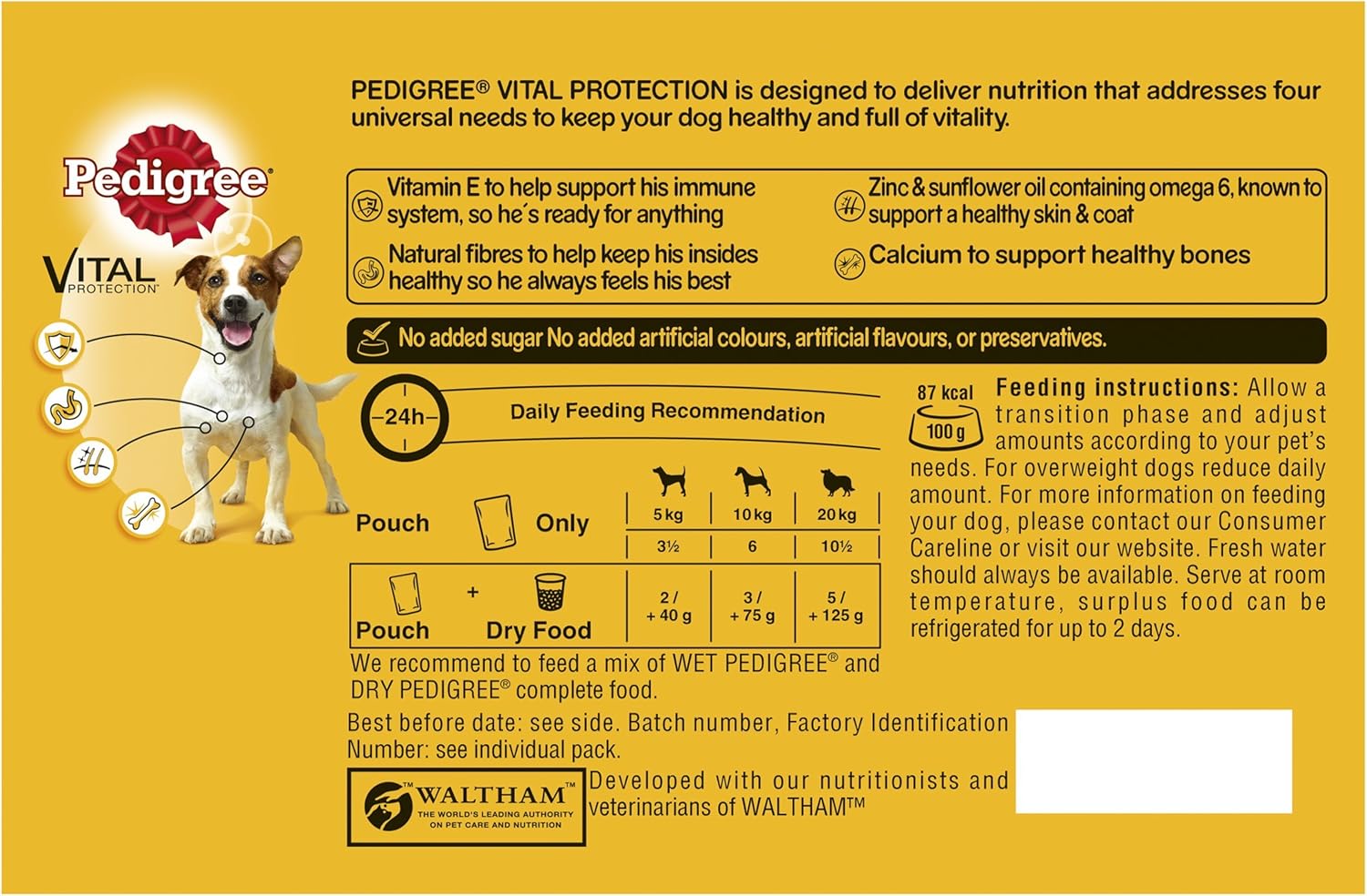 Pedigree Wet Dog Food for Adult Dogs Pouches Mixed Selection in Jelly, 12 Pouches (12 x 100g) (Pack of 2) - Image 2