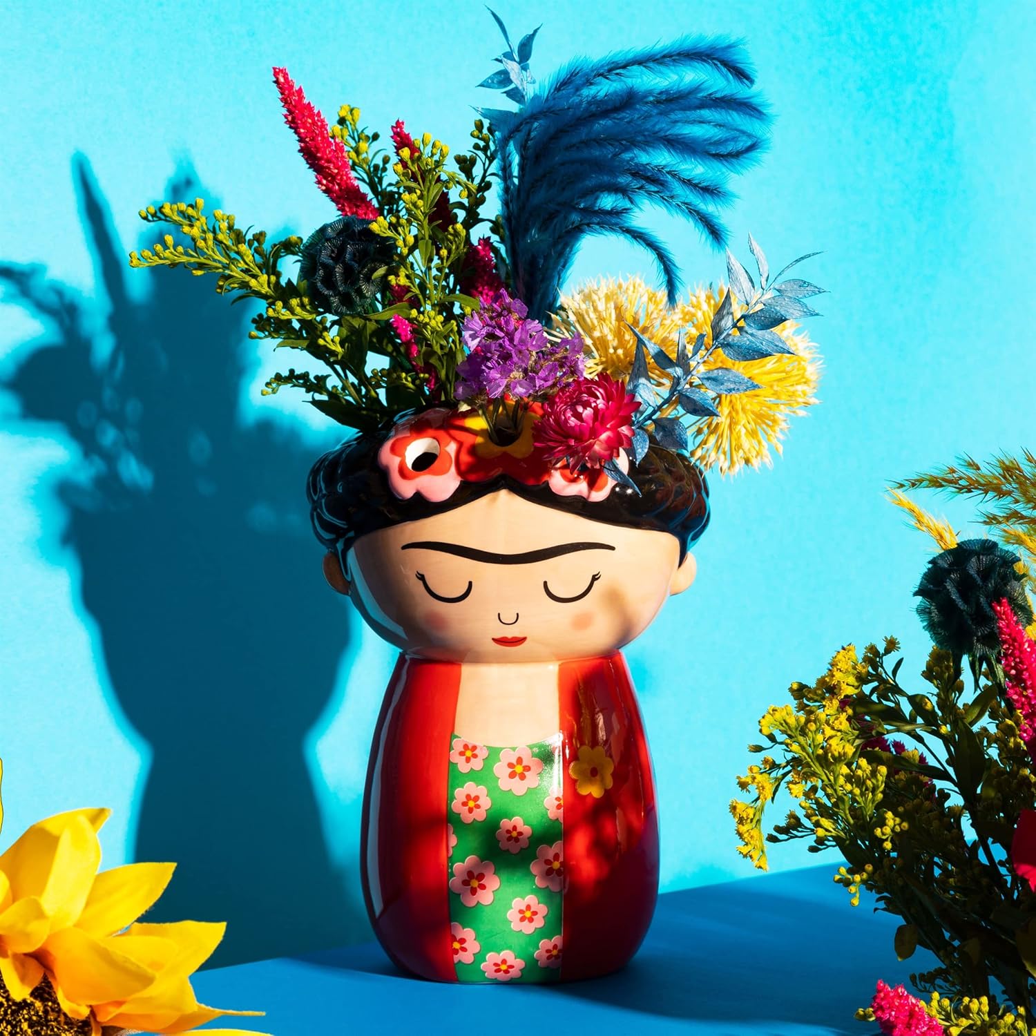 Sass & Belle Frida Wall Mounted Planter Red - Image 2